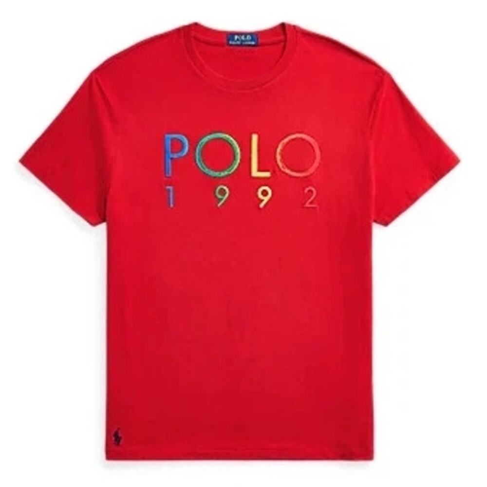 Polo Ralph Lauren Embroidered 1992 Summer Stadium Retro Shirt Men's SZ M